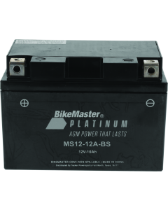 BikeMaster AGM Battery - MS12-12A-BS - 780704