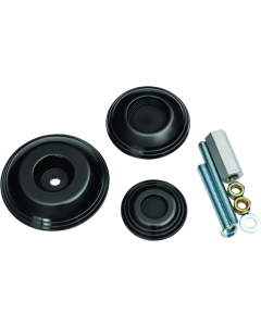 Kuryakyn Lodestar Rear Axle Sliders-BMW-Black - 3805