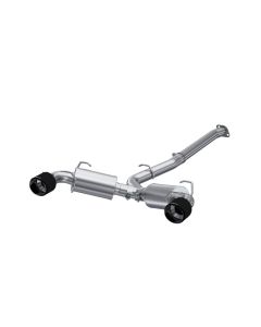 MBRP 3" Dual Split Rear Catback w/ Carbon Fiber Tips Subaru BRZ | Toyota GT86 2013-2022- MBRP-S48043 - S48043CF