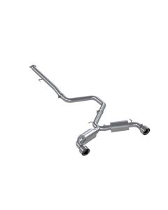 MBRP Aluminized Steel 3" Catback Dual Split Rear Hyundai Veloster N 2.0L Turbo 2019-2022- MBRP-S4706 - S4706AL