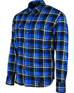 Speed and Strength Black 9 2.0 Moto Shirt Blue/Black - Small - 884665