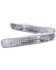 ANZO 1996-1997 Honda Accord Euro Parking Lights Chrome - 511009