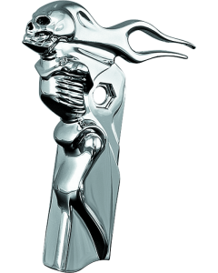 Kuryakyn Zombie Front Shift Arm Cover 82-16 Touring Chrome - 1054