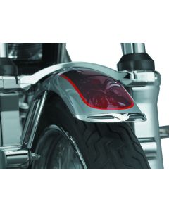 Kuryakyn Fender Tip Front Leading Edge Most Narrow FXST XL Dyna Models Chrome - 9012