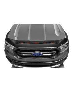 AVS 19-22 Ford Ranger Low Profile Aeroskin Lightshield Pro - Black - 953166
