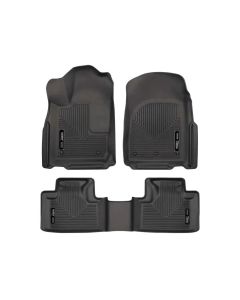 Husky Liners 11-13 Dodge Durango / 11-13 Jeep Grand Cherokee WeatherBeater Combo Black Floor Liners - 99051