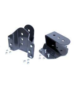 MaxTrac 99-07 Ford F-250/350 2WD/4WD Super Duty 2-4in Rear Lowering Hangers - 423740