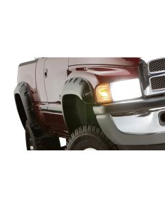 Bushwacker 02-08 Dodge Ram 1500 Fleetside Pocket Style Flares 4pc 75.9/76.3/97.9in Bed - Black - 50907-02
