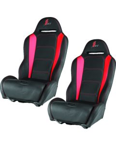 DragonFire Racing Highback Rt Seat Pr Blk/Red - 521416