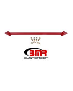 BMR 15-17 S550 Mustang Front 2-Point Subframe Chassis Brace - Red - CB007R