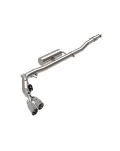 aFe Rebel Series 3in Cat-Back Exhaust Side Exit w/ Polished Tips 19-20 Ford Ranger L4-2.3L (t) - 49-33119-P