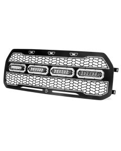 aFe 17-20 Ford Raptor w/o FFC Scorpion Grill w/ LEDs - 79-21001L