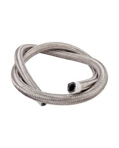 Torque Solution Stainless Steel Braided Rubber Hose -10AN 2ft (0.56in ID) - TS-RH-SR10-2