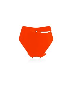 Orange Front Number Plate for KTM SXF250 19-20 by Acerbis