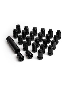 ICON Alloys Lug Nut Kit Black - 12x1.5 - 24 Lug Nuts w/ Key - 89121524B