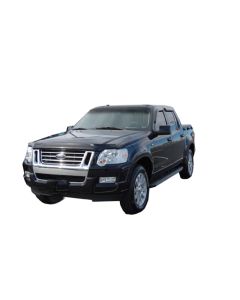 AVS 06-10 Ford Explorer Hoodflector Low Profile Hood Shield - Smoke - 21642