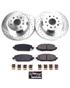 Power Stop 18-19 Jeep Wrangler Rear Z23 Evolution Sport Brake Kit - K7942