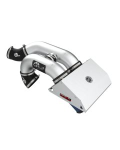 aFe Rapid Induction Pro 5R Cold Air Intake System Brushed 21-22 Ford F-150 Raptor V6-3.5L (tt) - 52-10015RH