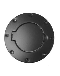 Rugged Ridge 97-06 Jeep Wrangler TJ Black Non-Locking Gas Cap Door - 11229.01