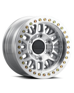 Raceline RT951M Ryno 17x9in / 5x127 BP / -38mm Offset / 83.82mm Bore - Machined Beadlock Wheel - RT951M-79050-38