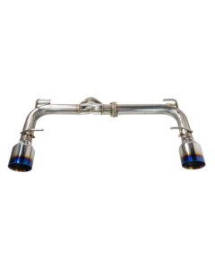 Remark 2022+ Subaru BRZ/Toyota GR86 Axle Back Exhaust w/Titanium Double Wall Tip - RO-TTZ8-D