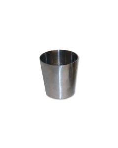 Vibrant 1.5in x 1in 304 Stainless Steel Straight Reducer - 2687