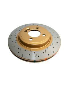 DBA 07-09 Mini Cooper (exc. John Cooper works Brake kit) Front Drilled & Slotted 4000 Series Rotor - DBA42526XS