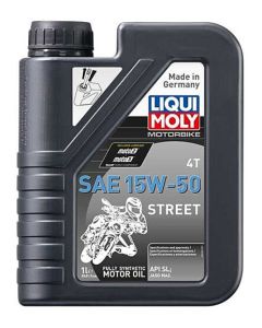 LIQUI MOLY 1L Motorbike 4T SAE 15W50 Street - 20058