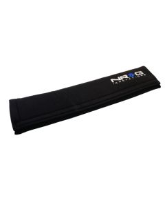 NRG Seat Belt Pads 3.5" Wide X 17.3" - Black 1Piece Long- NRG-SBP-35BK
