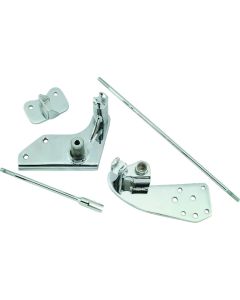 Bikers Choice 87-99 Softail Chrome 3 Inch Extended Forward Control Kit - 489742