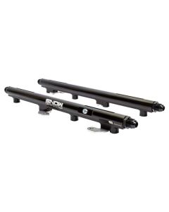 Snow 2005+ Hemi 6.4L Factory Height Injectors Return Style Billet Fuel Rail Kit - SNF-36411