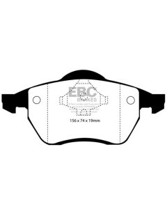 EBC 96-98 Audi A4 1.8 Turbo (B5) Ultimax2 Front Brake Pads - UD836