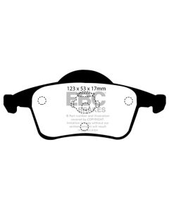 EBC 01-05 Volvo S60 2.3 Turbo T5 Ultimax2 Rear Brake Pads - UD795