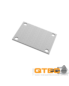 QTP Bolt-On QTEC Low Profile Cover Plate - 10338C