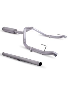 Gibson 19-23 Silverado/GMC Sierra 1500 5.3L Crew Cab Cat-Back Dual Split Exhaust - 65698