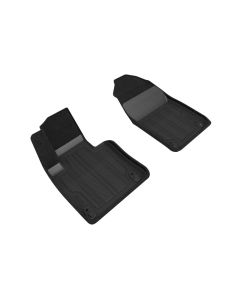 3D MAXpider 18-21 Volvo XC60 Elegant Hybrid 1st Row Floormat - Black - SLVV02514709