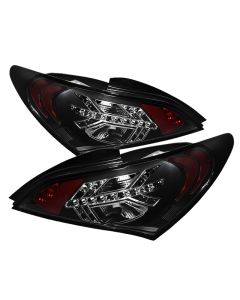 Spyder Hyundai Genesis 10-12 2Dr LED Tail Lights Black ALT-YD-HYGEN09-LED-BK - 5034304