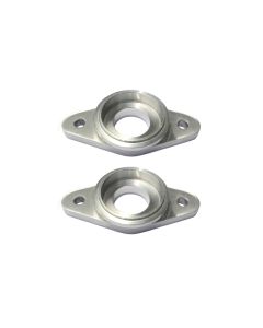 Torque Solution Billet Stock to Tial Blowoff Valve Adapter: Nissan GTR R35 ALL (2 Adapters) - TS-GTR-TIAL