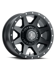 ICON Rebound HD 18x9 8x170 6mm Offset 5.25in BS 125mm Bore Satin Black Wheel - 1818908152SB