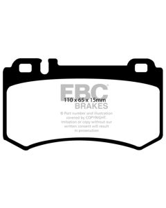 EBC 06 Mercedes-Benz E55 AMG 5.4 Supercharged (4 Pad Set) Ultimax2 Rear Brake Pads - UD984