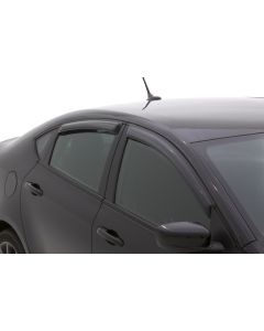 AVS 13-16 Dodge Dart Ventvisor Outside Mount Window Deflectors 4pc - Smoke - 94529