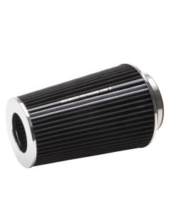 Edelbrock Air Filter Pro-Flo Series Conical 10In Tall Black/Chrome - 43690