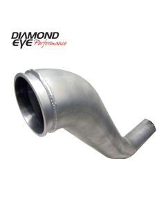 Diamond Eye DWNP 4in TB SGL HX40 TURBO-DIRECT FLANGE AL DODGE 5.9L 2500/3500 94-02 - 221040