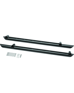 Kuryakyn Takrak Nerf Bars-Pol Rngr Blk - 3447