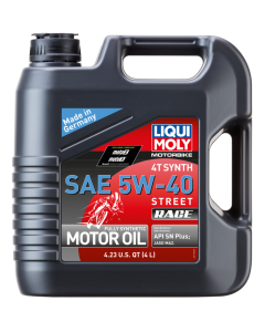 LIQUI MOLY 4L Motorbike 4T Synth 5W40 Street Race - 20076