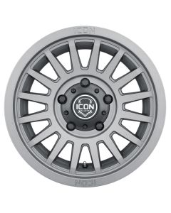 ICON Recon SLX 17x8.5 6x135 6mm Offset 5in BS 87.1mm Bore Charcoal Wheel - 3617856350CH