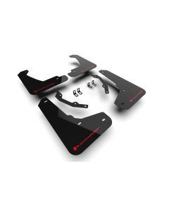 Rally Armor 24-25 Honda Prologue Black Mud Flap - Red Logo - MF144-UR-BLK-RD