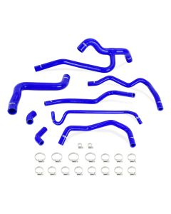 Mishimoto 05-10 Mustang V6 Silicone Radiator & Heater Hose Kit - Blue - MMHOSE-MUS40-05BL