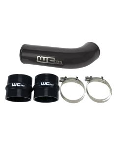 Wehrli 17-19 Chevrolet 6.6L L5P Duramax 4in Intake Pipe (Use w/OEM Air Box) - Gloss Black - WCF100709-GB