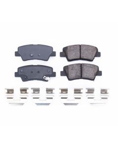 Power Stop 12-17 Hyundai Azera Rear Z17 Evolution Ceramic Brake Pads w/Hardware - 17-1445